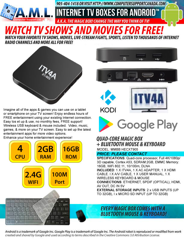 Free tv android box best sale